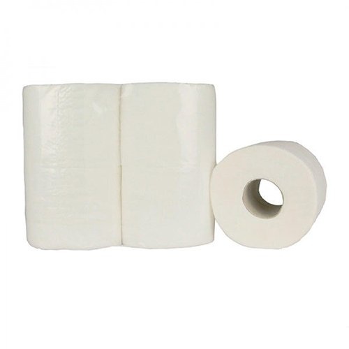 Merkloos Toiletpapier, 2-laags, 400 vel, pak van 10 x 4 rollen