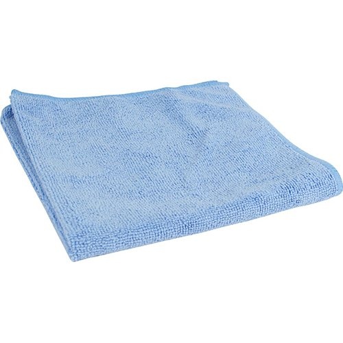 Merkloos Microvezeldoek, ft 40 x 40 cm, blauw, pak van 10 stuks