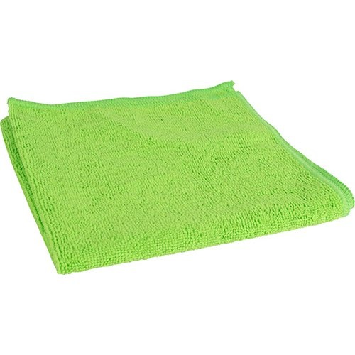 Merkloos Microvezeldoek, ft 40 x 40 cm, groen, pak van 10 stuks