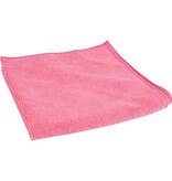Merkloos Microvezeldoek, ft 40 x 40 cm, roze, pak van 10 stuks