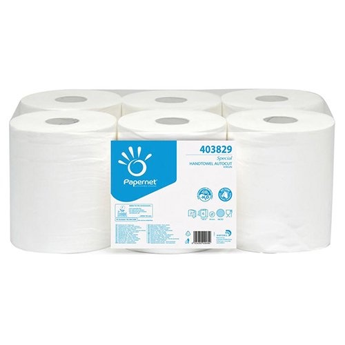 Papernet Papernet handdoekrol Special, 2-laags, 140 meter, pak van 6 rollen