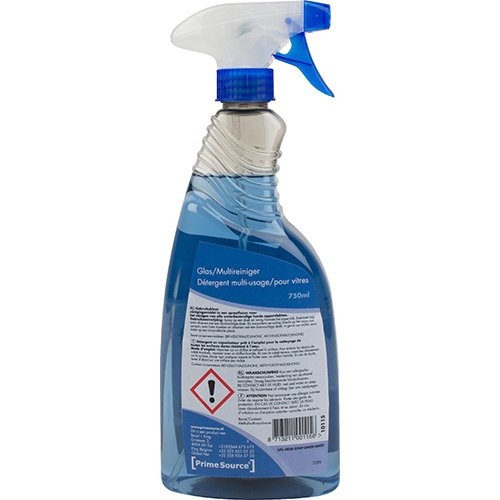 Primesource Primesource glas- en multireiniger, spray van 750 ml