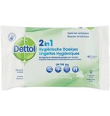 Dettol Dettol reinigingsdoekjes 2-in-1, pak van 12 stuks