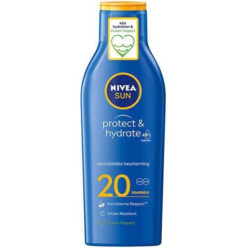 Nivea Nivea Sun zonnebrandcrème Protect & Hydrate SPF 20, fles van 200 ml