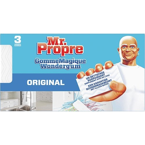 Mr. Proper Mr. Proper wondergom Original, pak van 3 stuks