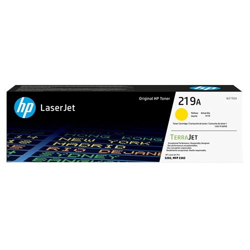HP HP 219A (W2192A) toner yellow 1200 pages (original)