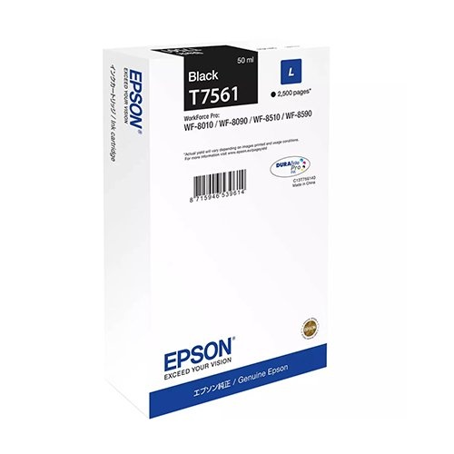 Epson Epson T7561 (C13T75614N) ink black 2500 pages (original)