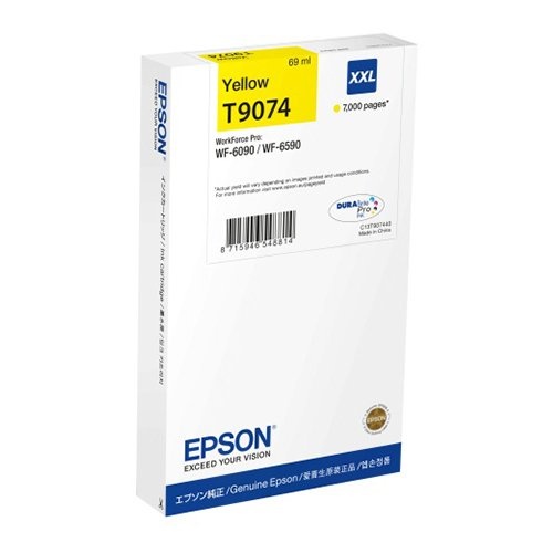 Epson Epson T9074 (C13T90744N) ink yellow 7000 pages (original)