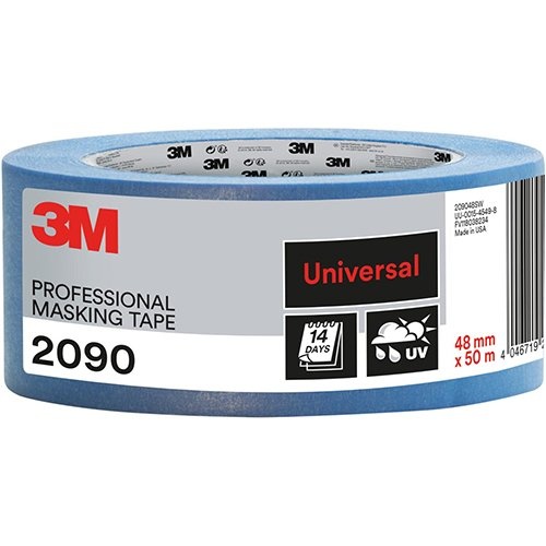 3M 3M professionele afplaktape, voor diverse oppervlakken, ft 48 mm x 50 m, blauw