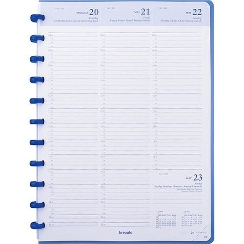 Atoma Atoma agenda, ft A4, wit papier, 128 pagina's, 1 week op 2 pagina's, 2026