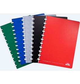 Atoma Atoma Eco schrift, ft A4, 144 bladzijden, commercieel geruit, geassorteerde kleuren