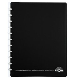 Atoma Atoma Eco schrift, ft A4 +, 120 bladzijden, geruit 5 mm, met 6 tabbladen en 5 showtassen, assorti