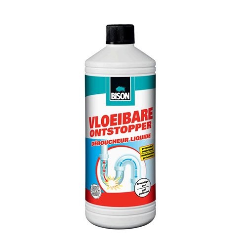 Bison Bison vloeibare ontstopper, fles van 1 l