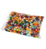 Bouhon Bouhon parels, hart, kunststof, 1000 stuks, assorti