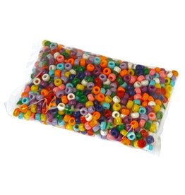 Bouhon Bouhon parels, rond, kunststof, 1000 stuks, assorti