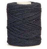 Bouhon Bouhon macramétouw 50 g, ca. 65 m, dikte: 1 mm, donkerblauw