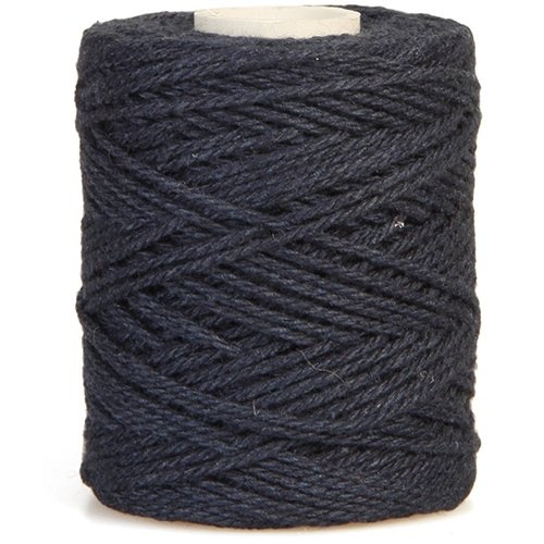 Bouhon Bouhon macramétouw 50 g, ca. 65 m, dikte: 1 mm, donkerblauw