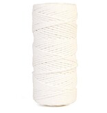 Bouhon Bouhon macramétouw 200 g, ca.130 m, dikte: 2 mm, wit