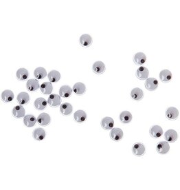 Bouhon Bouhon knutseloogjes 4 mm, zakje van 50 stuks