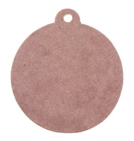 Bouhon Bouhon extra sterke kartonnen figuren eco Kerstbal, 4 st.