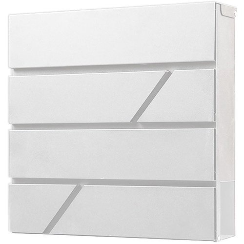 Brasq Brievenbus Deluxe PB200, wit