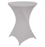 Brasq Hoes voor statafel, diameter 80 cm, grijs