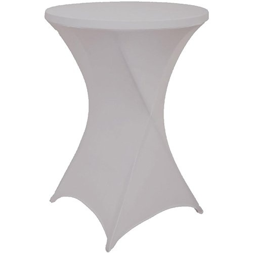 Brasq Hoes voor statafel, diameter 80 cm, grijs