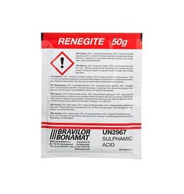 Bravilor Bonamat Bravilor Bonamat Renegite, ontkalker voor filterkoffiezetapparaten, doos van 4 x 15 zakjes van 50 g