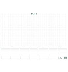 Brepols Brepols Onderlegger Weekplan [1st]