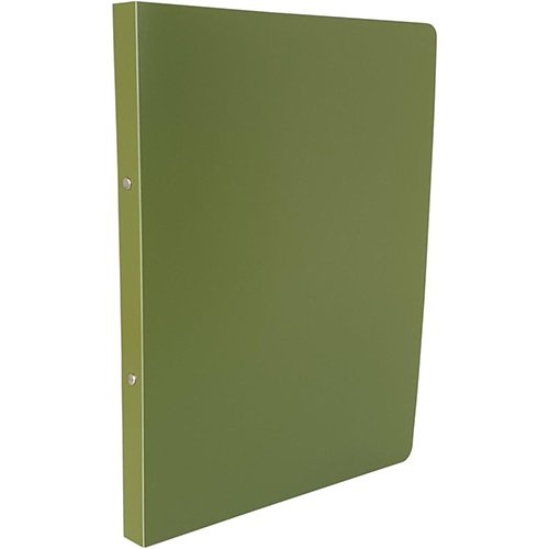 Bronyl Bronyl Nature ringmap, voor ft A4, uit PP, 2 ringen van 16 mm, kaki groen