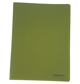 Bronyl Bronyl showalbum Nature ft A4,, uit PP, 50 tassen, kaki groen