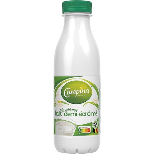 Campina Campina halfvolle melk, 0,5 liter, pak van 6 flessen