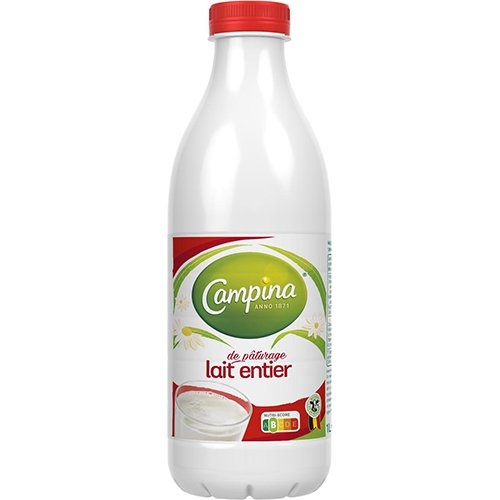 Campina Campina volle melk, 1 liter, pak van 6 stuks
