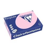 Clairefontaine Clairefontaine Trophée Pastel, gekleurd papier, A4, 210 g, 250 vel, roze