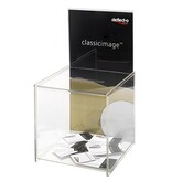 Deflecto Deflecto ideeënbus met folderhouder, ft 33,8 x 21,5 x 21,3 cm