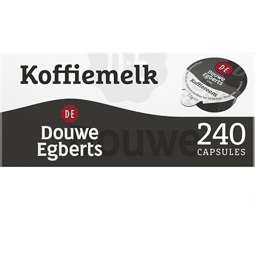 Douwe Egberts Douwe Egberts koffiemelk, cups van 7,5 g, doos van 240 stuks