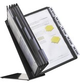 Durable Durable bureaustandaard Vario met 10 tassen, ft A4, zwart