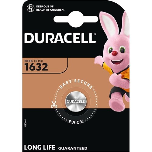 Duracell Duracell knoopcel Specialty Electronics CR1632, blister van 1 stuk