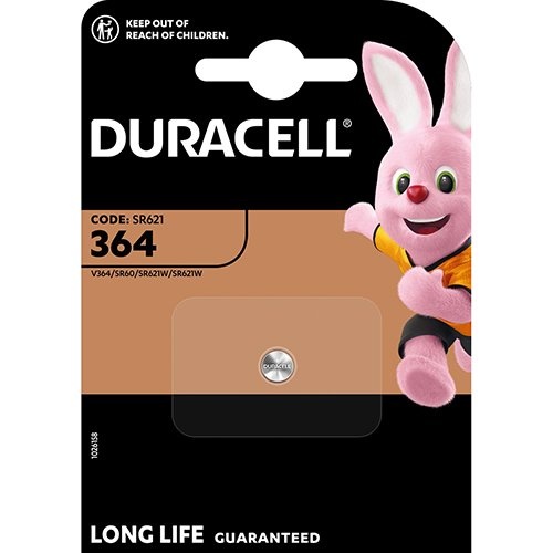 Duracell Duracell knoopcel 364, blister van 1 stuk