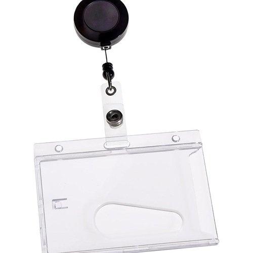 Europel Europel badgehouder met afroller, ft 54 x 85 mm, gesloten