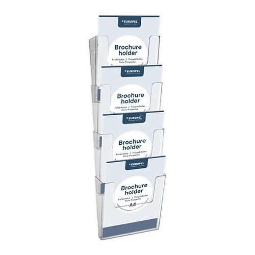 Europel Europel wandfolderhouder, 4 x ft A4, portret