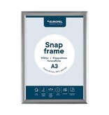 Europel Europel clicklijst, lijst 25mm A3, zilverkleurig posterframe