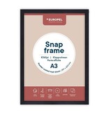 Europel Europel clicklijst, lijst 25mm A3, mat zwart posterframe