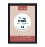 Europel Europel clicklijst, lijst 25mm A4, mat zwart posterframe