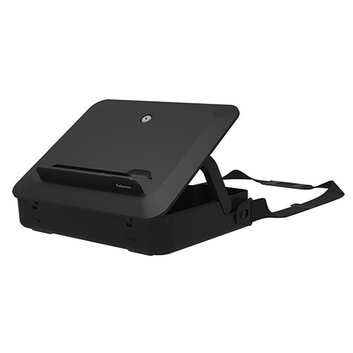 Fellowes Breyta laptoptas, met  laptopstandaard, zwart
