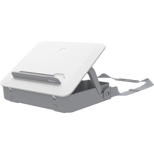 Fellowes Breyta laptoptas, met  laptopstandaard, wit