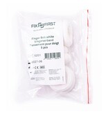 Fixfirst Fixfirst vingerbobs, textiel, wit, pak van 5 stuks