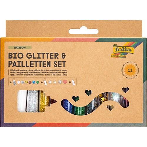 Folia Folia Bio glitterset & Pailletten set