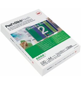 GBC GBC Peel'nStick lamineerhoes ft A3, 150 micron (2 x 75 micron), zelfklevend, pak van 25 stuks