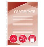 GBC GBC Organise lamineerhoes ft A4, 150 micron (2 x 75 micron), geperforeerd, pak van 100 stuks